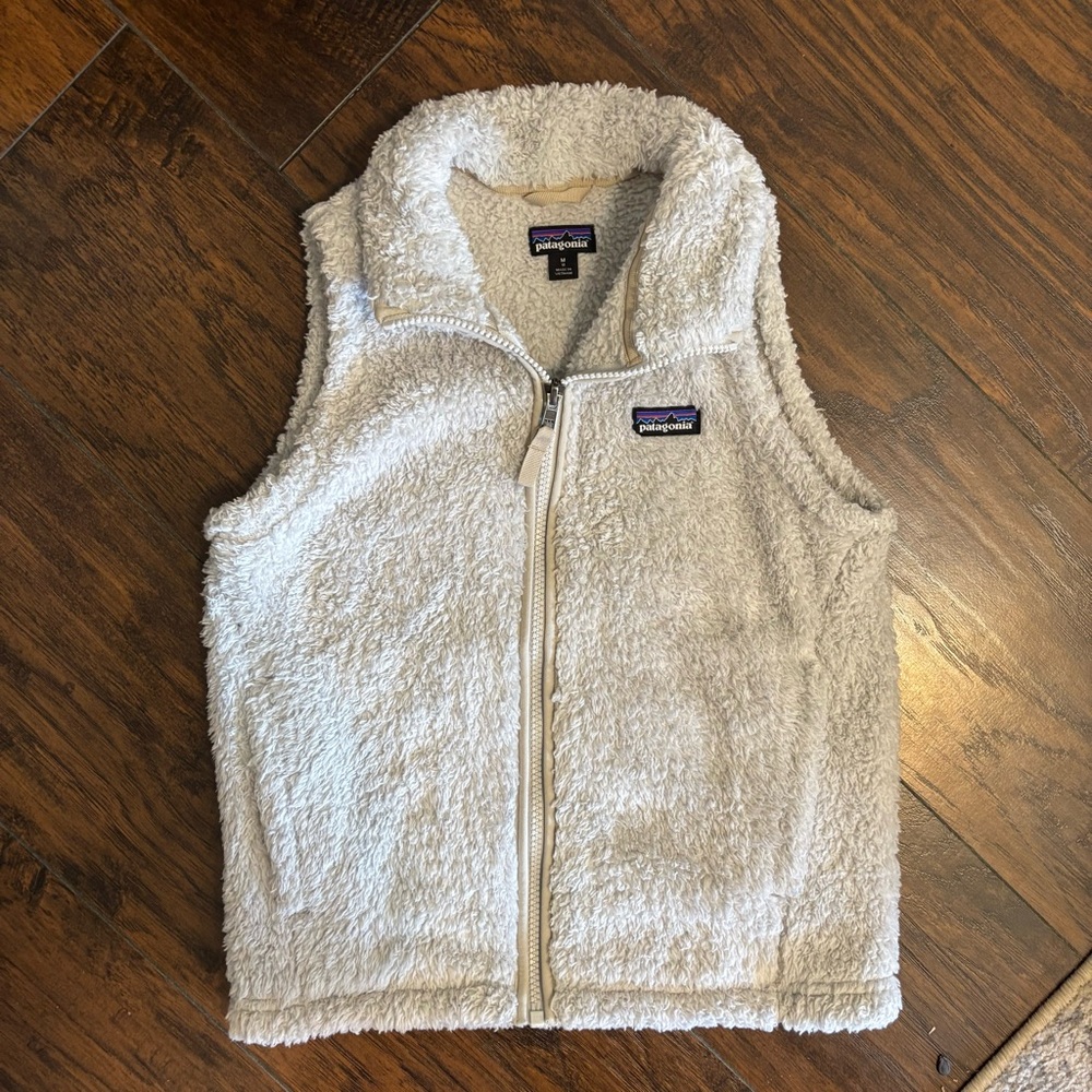 Patagonia Kids Cozy Fleece Vest - Cream